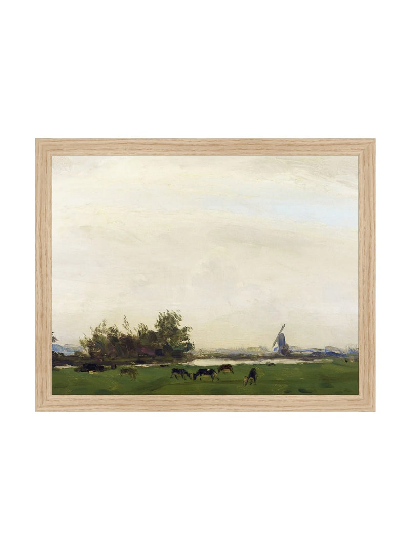 Green Pastures - HJART0177 - OAK - 11x14