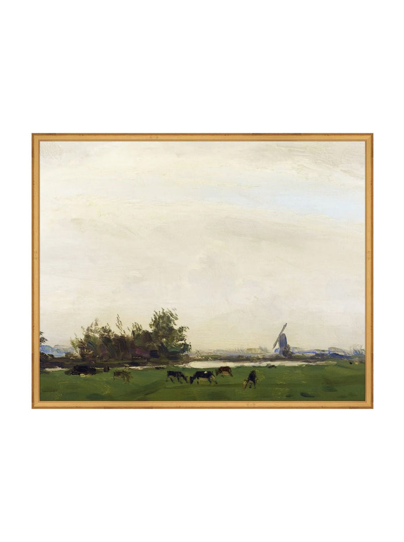 Green Pastures - HJART0177 - GLD - 24x30