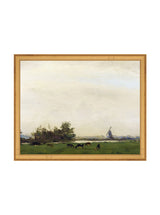 Green Pastures - HJART0177 - GLD - 11x14