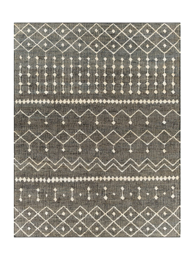 Hana Charcoal Rug - HJRUG0063 - 8X10