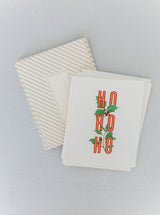 Ho Ho Ho Cards | Set of 8 - HJHOL0151 - OS