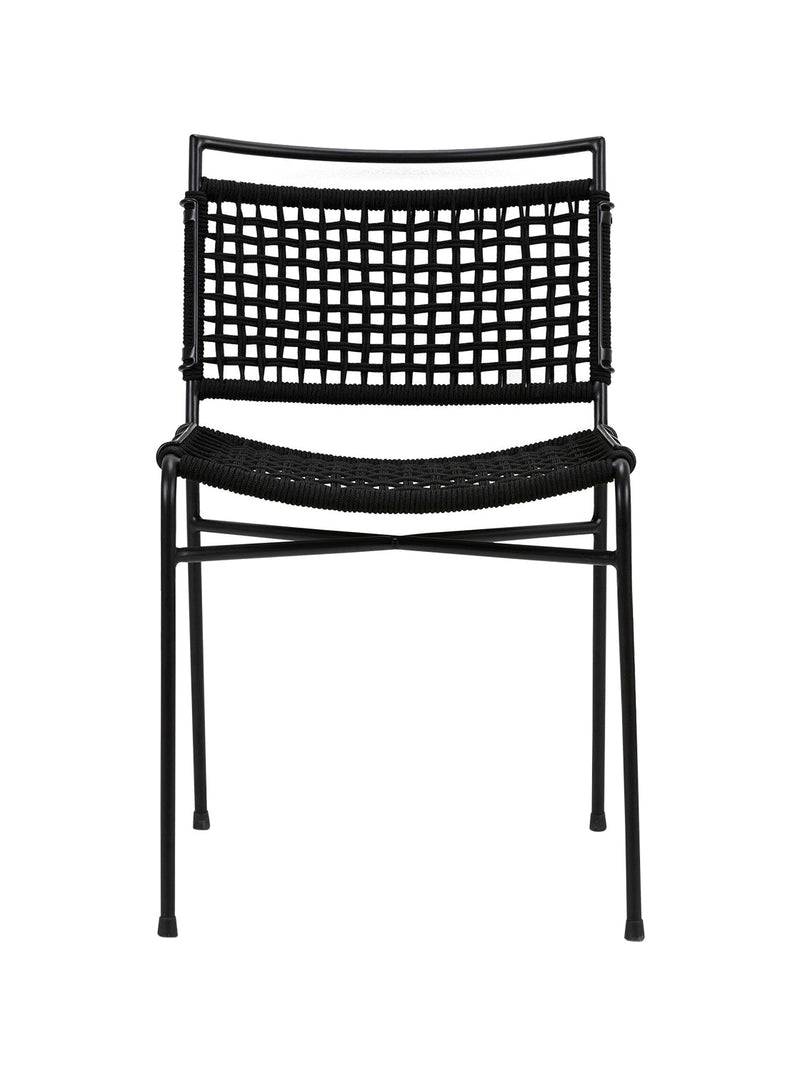 Isaac Outdoor Dining Chair - HJCHR0574 - BLK