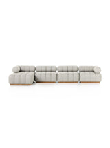 Ivo Outdoor 4 - Piece Sectional - HJCHR0611 - ASH