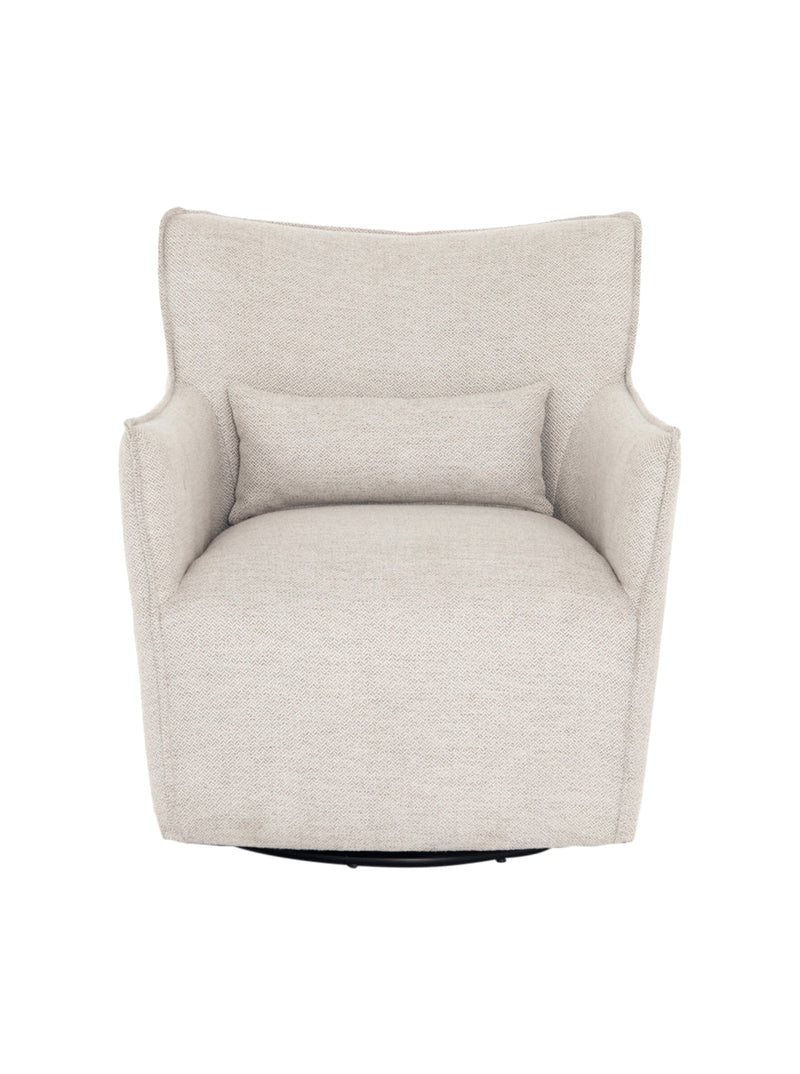 Janelle Swivel Chair - HJCHR0571 - WHT