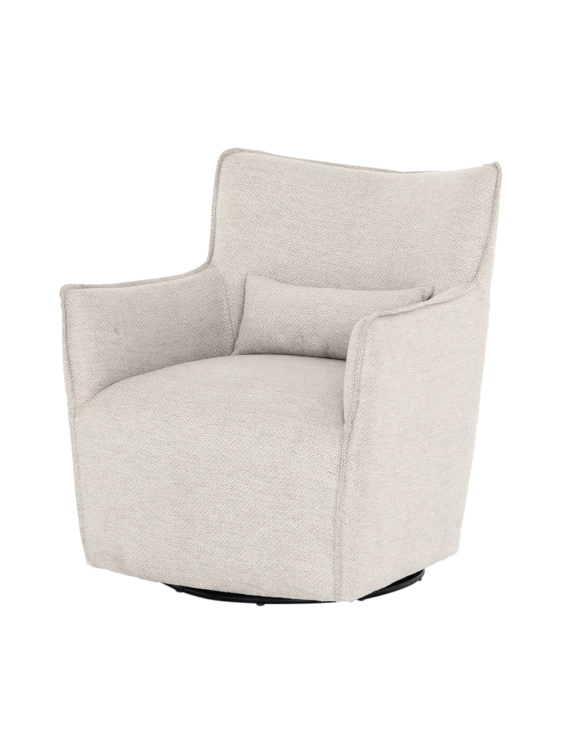 Janelle Swivel Chair - HJCHR0571 - WHT