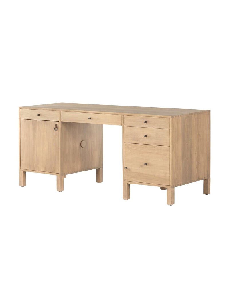 Kellan Executive Desk - HJDSK0038 - TAN