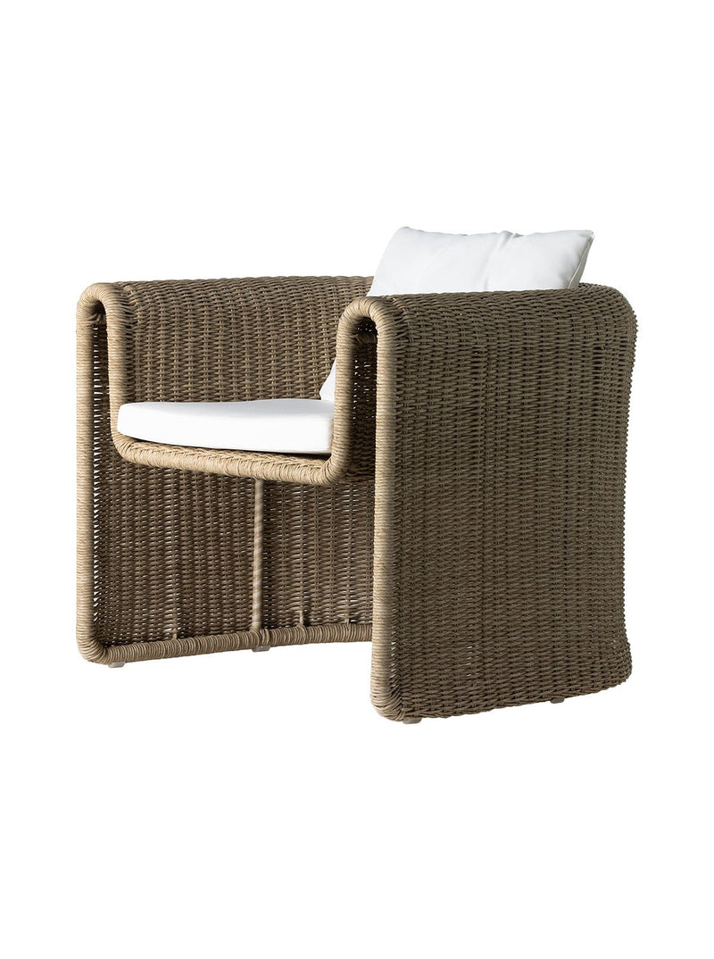 Luigi Outdoor Chair - HJCHR0474 - WHT