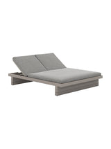 Lyle Outdoor Double Chaise - HJCHR0493 - GRY - TAN