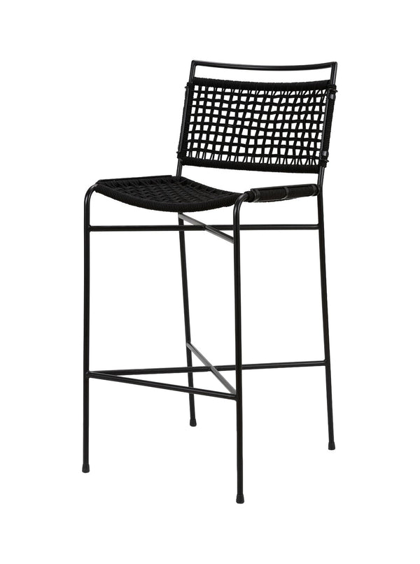 Marceline Outdoor Bar + Counter Stool - HJBAR0059 - BAR - BLK