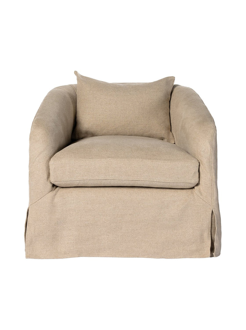 Marlowe Swivel Chair - HJCHR0550 - TAN