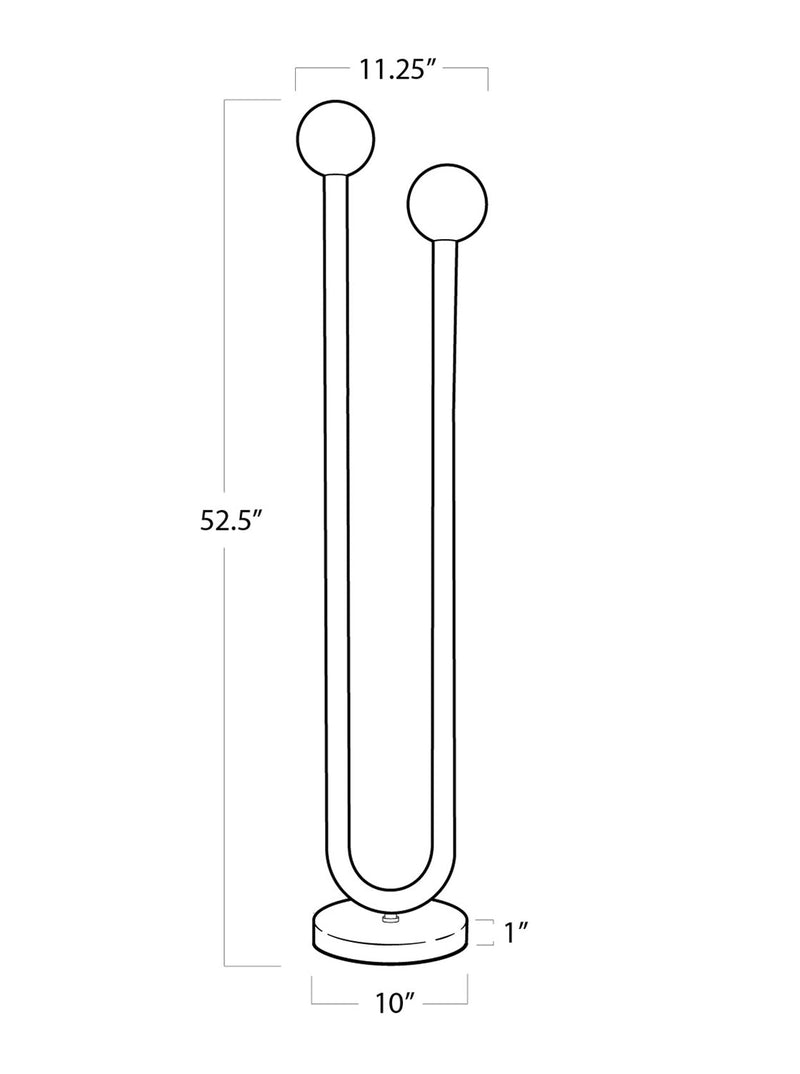 Marshall Floor Lamp - HJLHT0233 - BNZ