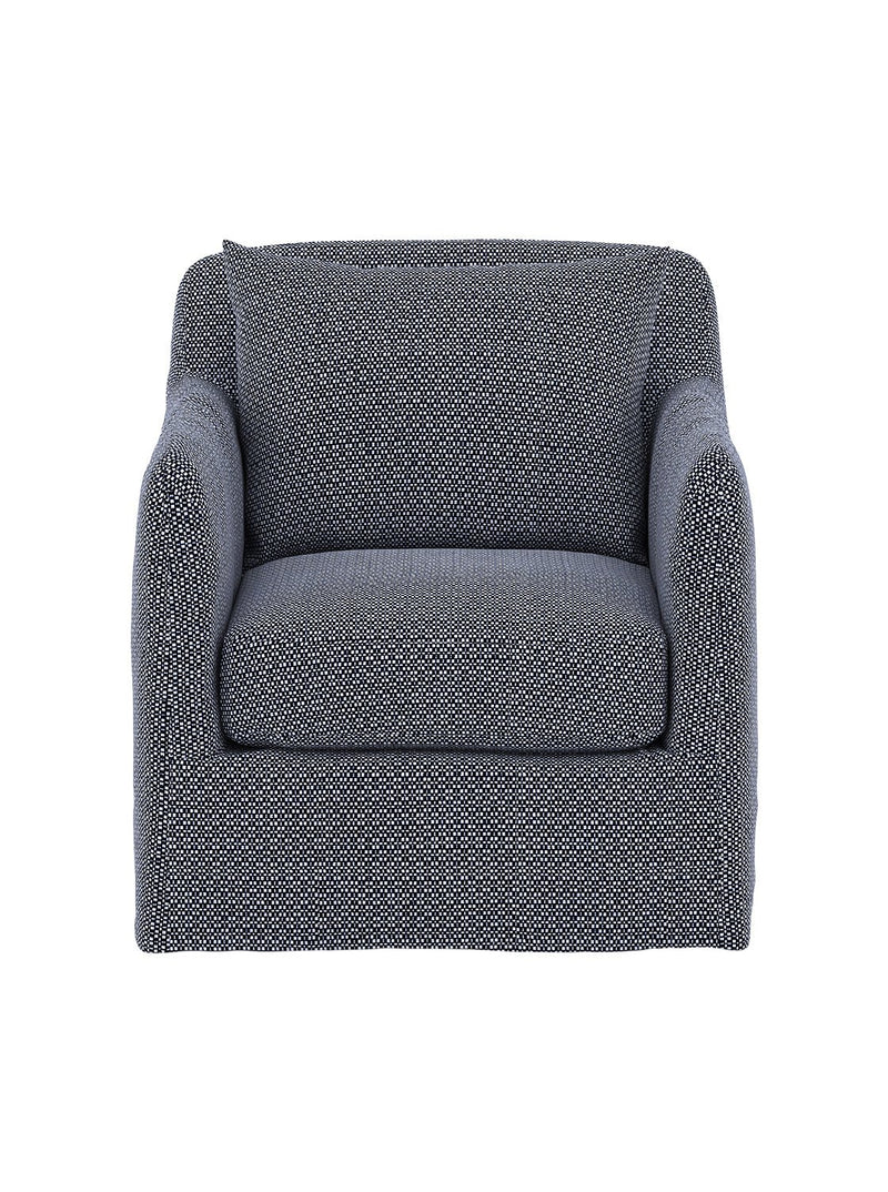 Marta Outdoor Swivel Chair - HJCHR0476 - BLU