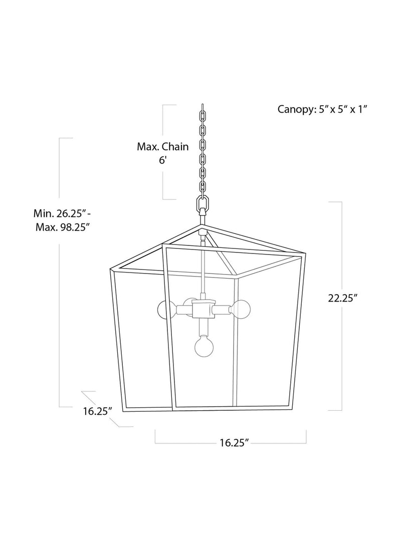 Mason Lantern - HJLHT0198 - BR