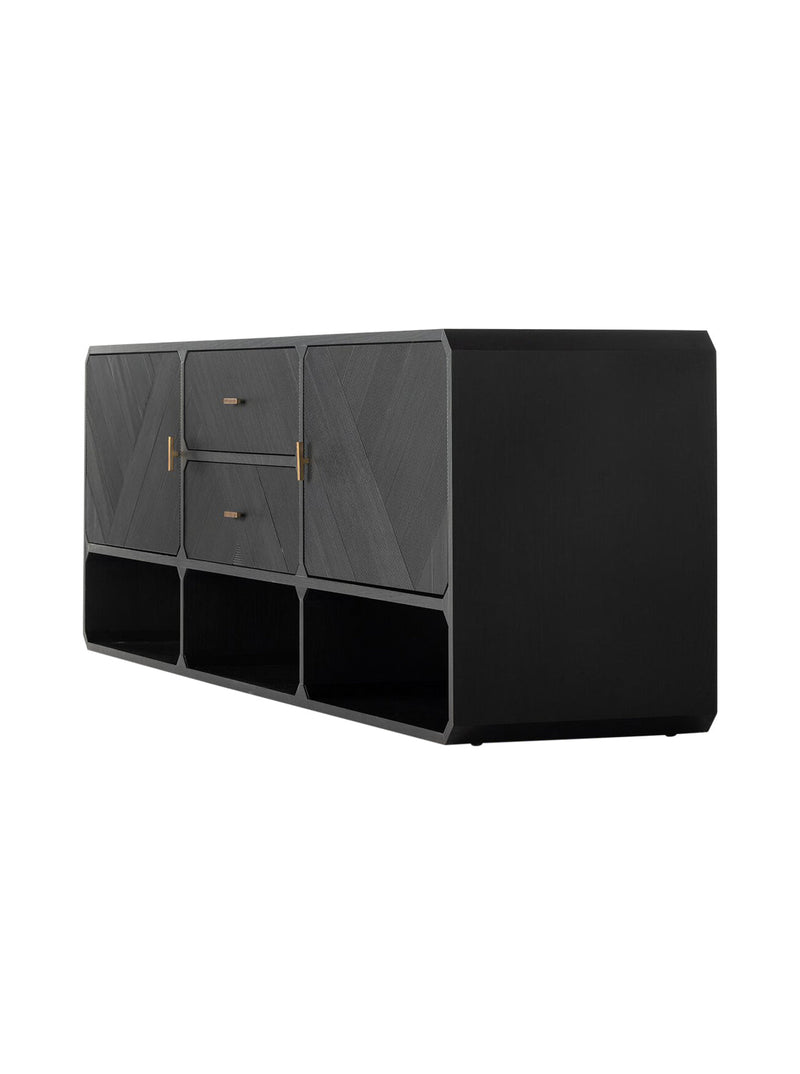 Micah Media Console - HJCAB0199 - BLK