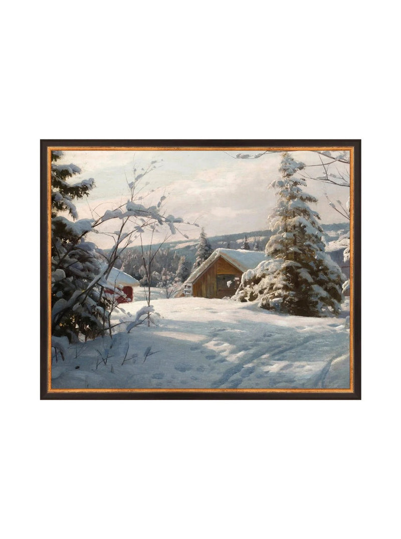 Morning Snow - HJART0245 - BGD - 16x20