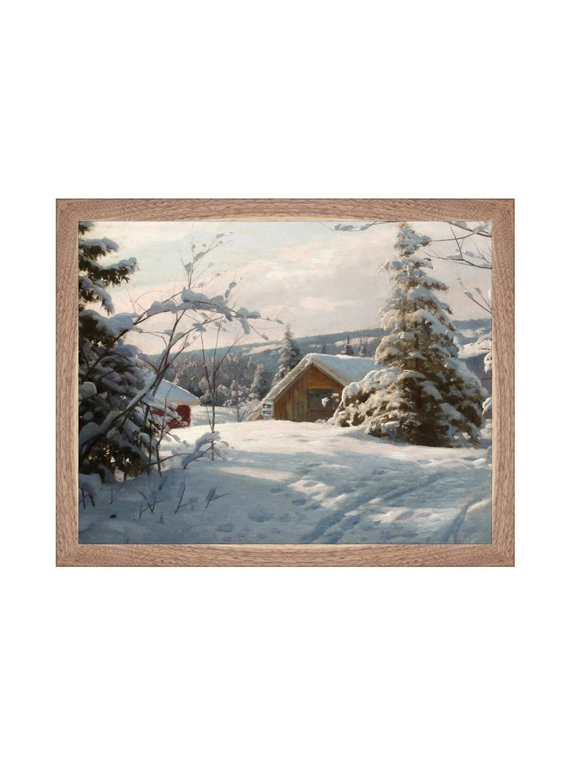 Morning Snow - HJART0245 - WNT - 11x14