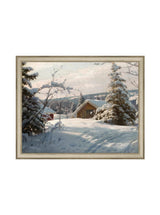 Morning Snow - HJART0245 - SIL - 11x14