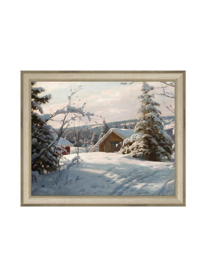 Morning Snow - HJART0245 - SIL - 8x10