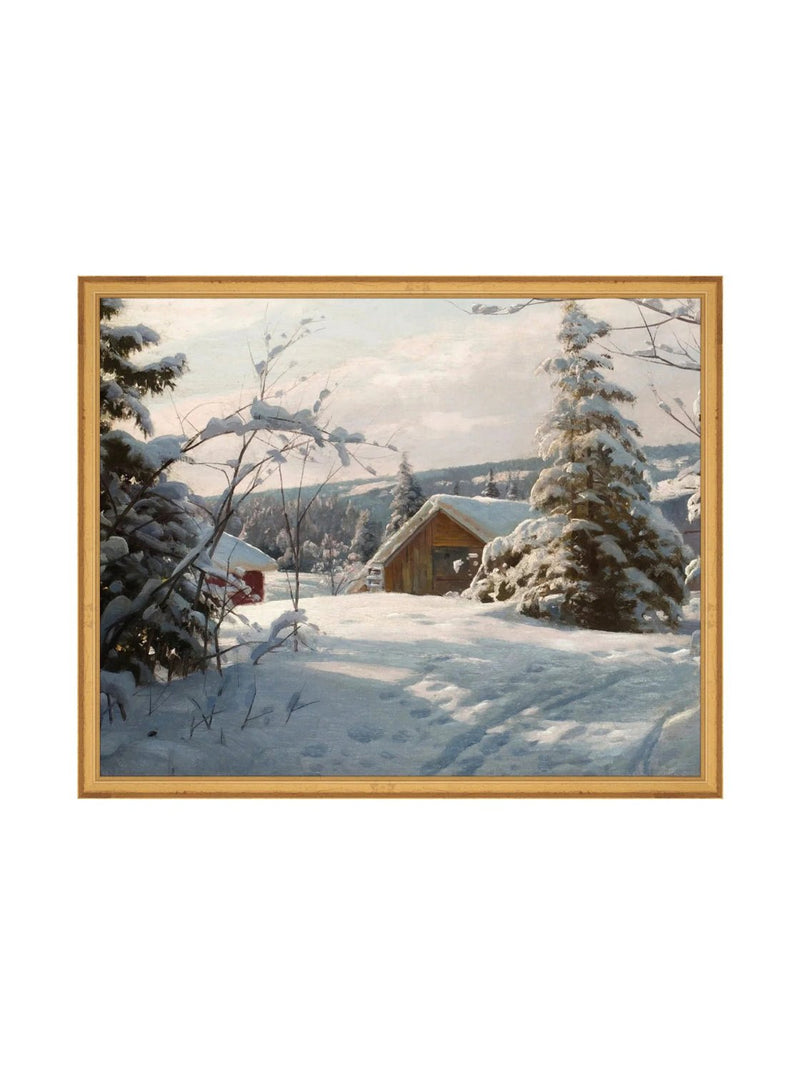 Morning Snow - HJART0245 - GLD - 16x20