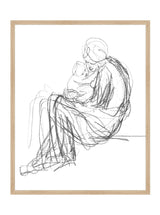 Mother & Child - HJART0112 - OAK - 24x30