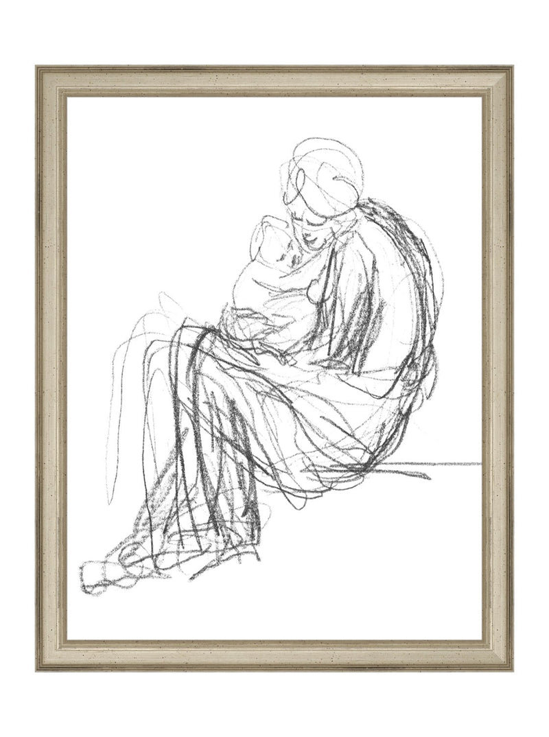 Mother & Child - HJART0112 - SIL - 11x14