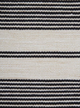 Nantes Black Rug - HJRUG0117 - 2x3