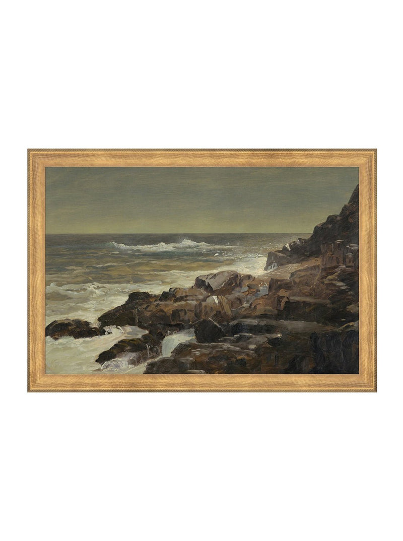 On The Rocks - HJART0042 - GLD - 11x16