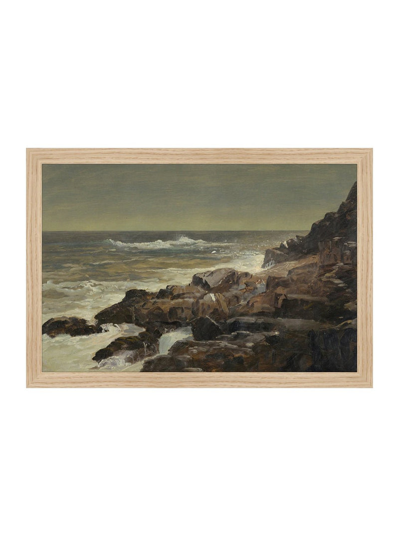 On The Rocks - HJART0042 - OAK - 11x16