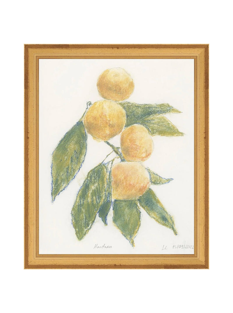 Pastel Mandarin - HJART0283 - GLD - 8X10