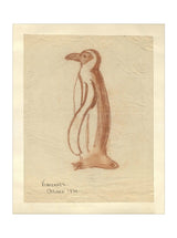 Penguin Sketch - HJART0184 - UF - 8x10