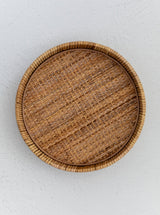 Rattan Round Tray - HJHOL0048 - L