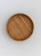 Rattan Round Tray - HJHOL0048 - M