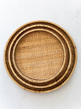 Rattan Round Tray - HJHOL0048 - SET