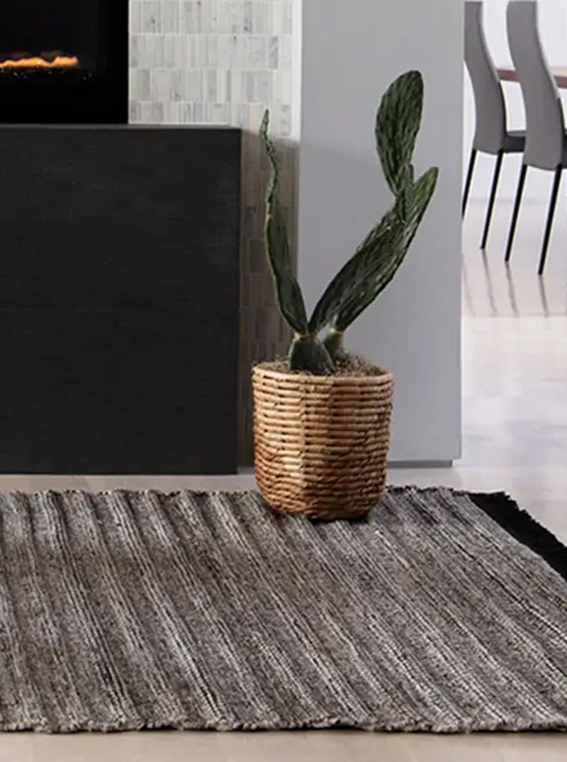 Salvador Charcoal Indoor/Outdoor Rug - HJRUG0215 - 2X3