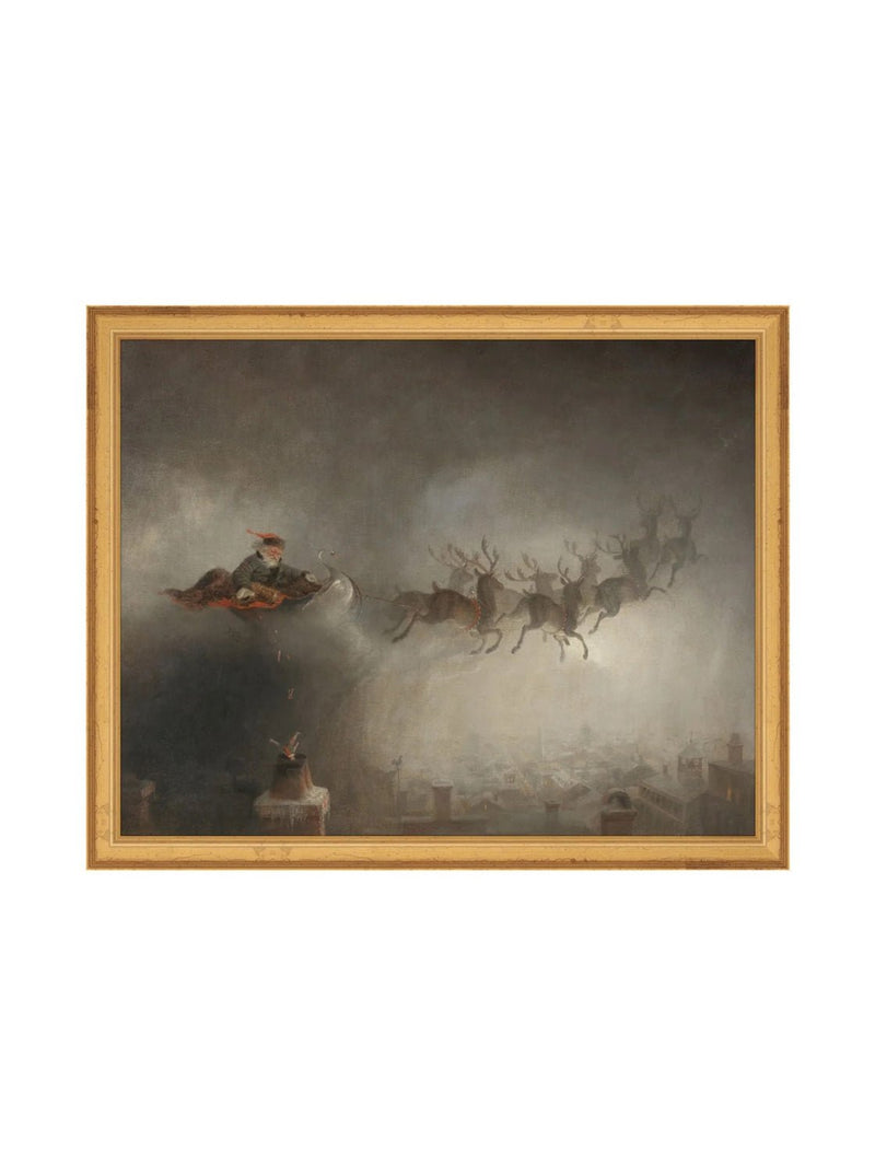 Santa's Arrival - HJART0240 - GLD - 11x14