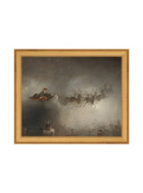 Santa's Arrival - HJART0240 - GLD - 8x10