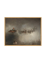 Santa's Arrival - HJART0240 - GLD - 30x40