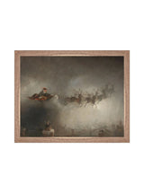 Santa's Arrival - HJART0240 - WNT - 11x14