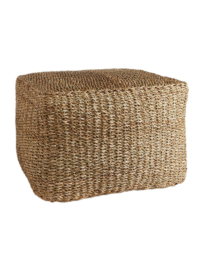 Seagrass Square Ottoman - HJCHR0191 - OS