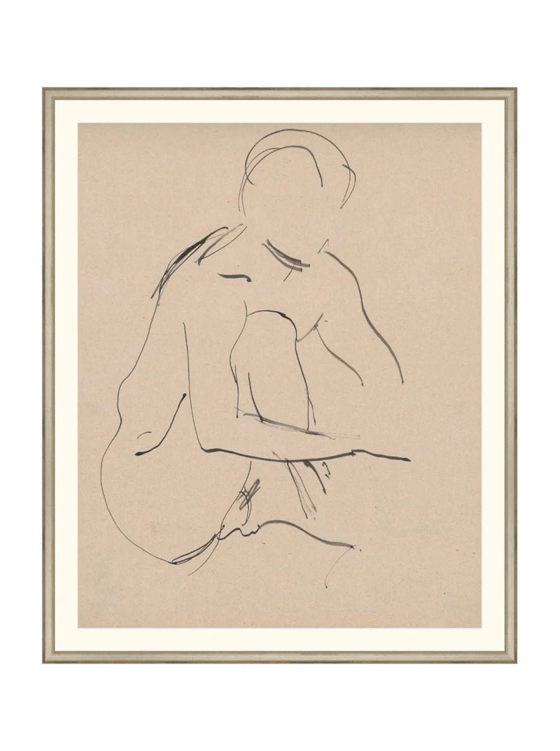 Seated Figure - HJART0274 - SLV - 28x34