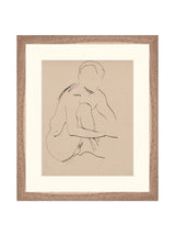 Seated Figure - HJART0274 - WLN - 12x14