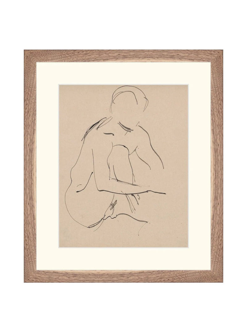 Seated Figure - HJART0274 - WLN - 12x14