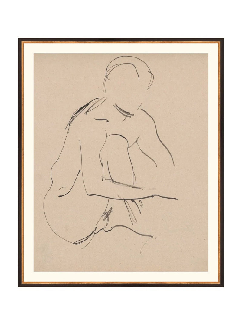 Seated Figure - HJART0274 - BDG - 28x34