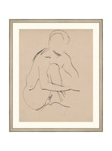 Seated Figure - HJART0274 - SLV - 20x24