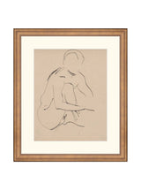 Seated Figure - HJART0274 - BNZ - 12x14