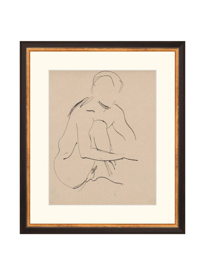 Seated Figure - HJART0274 - BDG - 12x14