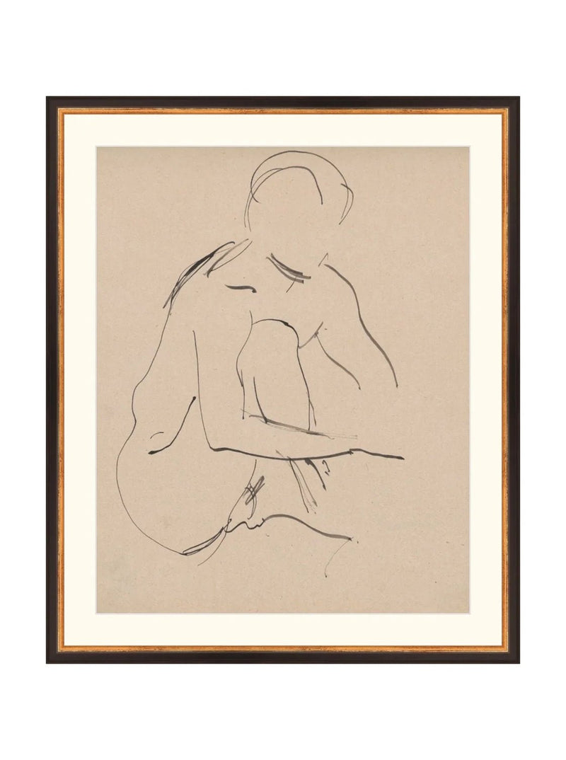 Seated Figure - HJART0274 - BDG - 20x24