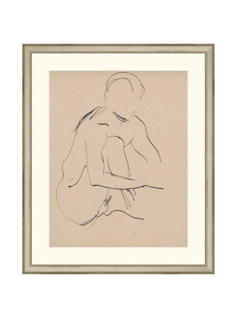 Seated Figure - HJART0274 - SLV - 15x18