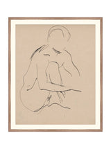 Seated Figure - HJART0274 - WLN - 28x34