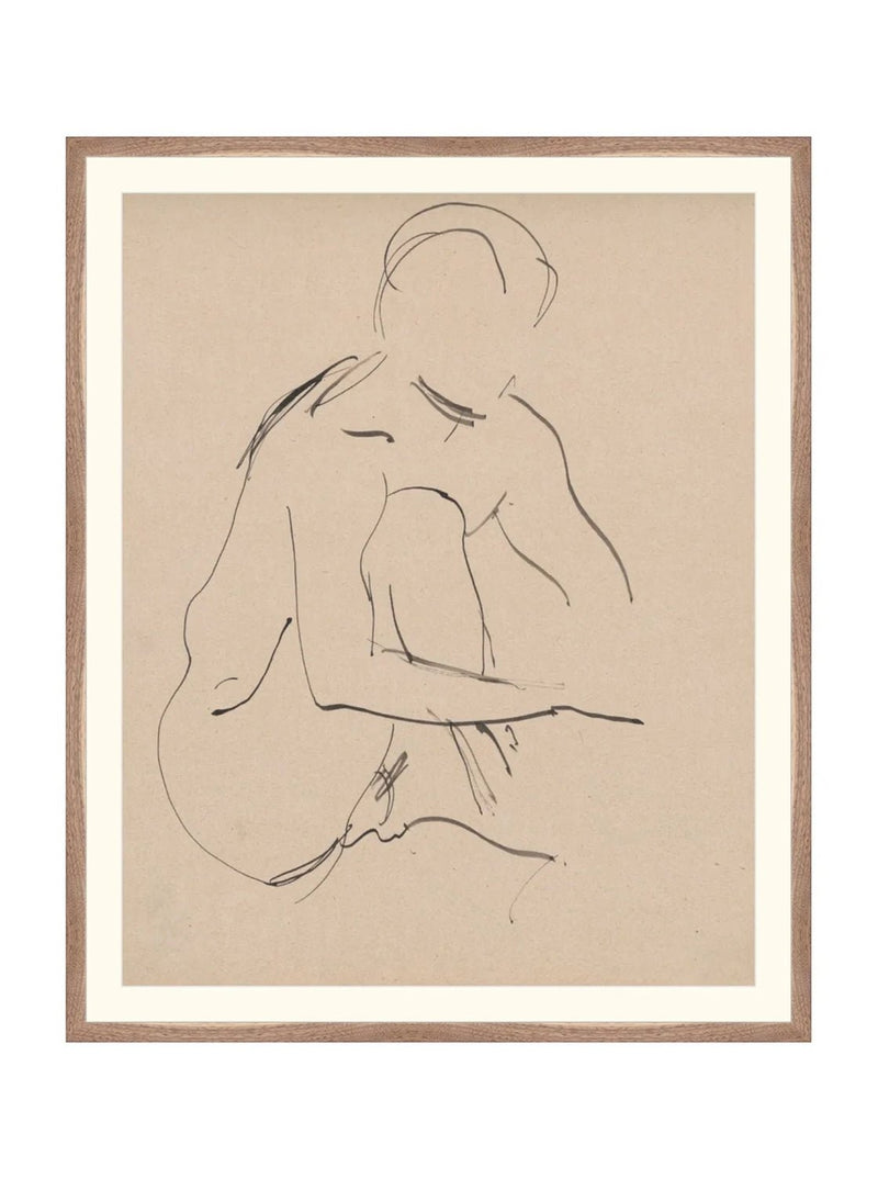 Seated Figure - HJART0274 - WLN - 28x34